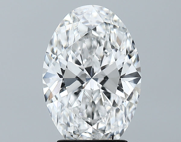 Lab-Grown 3.08 Carat Oval Shape Diamond color D Clarity VVS2 With GIA Certificate, precious stones, engagement diamonds