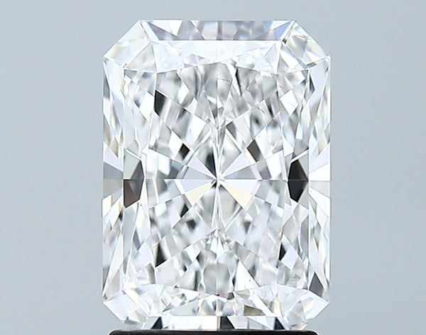 Lab-Grown 2.15 Carat Radiant Cut Diamond color E Clarity VS2 With GIA Certificate, precious stones, engagement diamonds