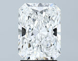 Lab-Grown 2.40 Carat Radiant Cut Diamond color E Clarity VS2 With GIA Certificate, precious stones, engagement diamonds