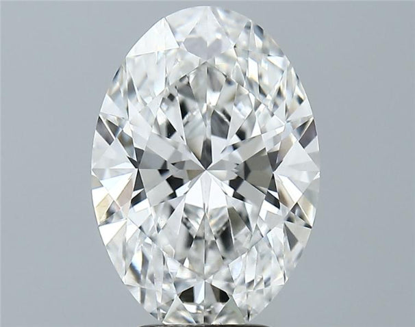 Lab-Grown 3.63 Carat Oval Shape Diamond color E Clarity VVS2, precious stones, engagement diamonds