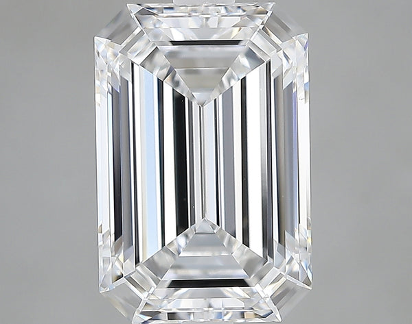 Lab-Grown 3.15 Carat Emerald Cut Diamond color E Clarity VVS1, precious stones, engagement diamonds