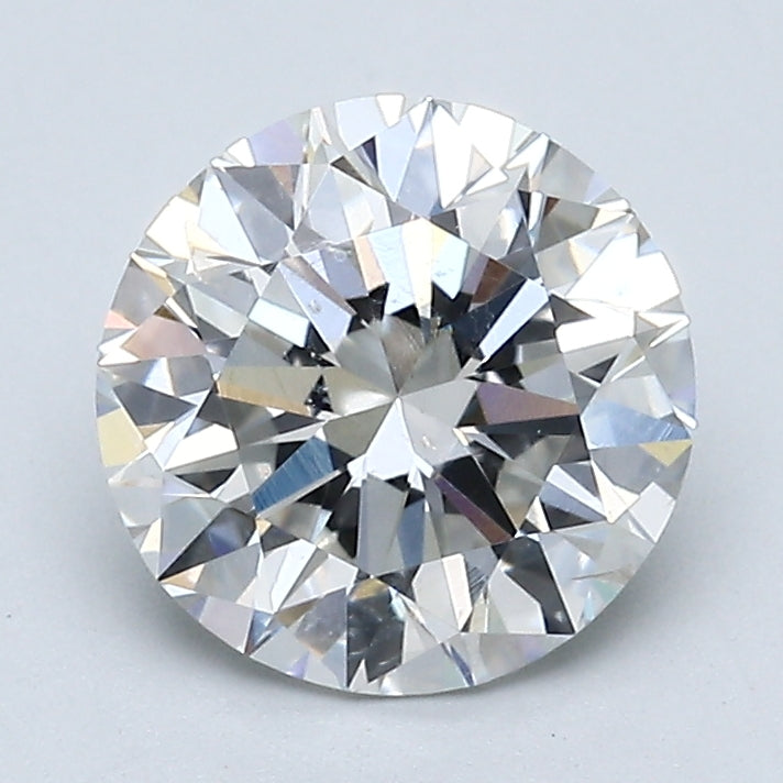 2.01 Ct Round Brilliant Diamond Natural Loose G-SI2 GIA, natural diamonds, precious stones, engagement diamonds
