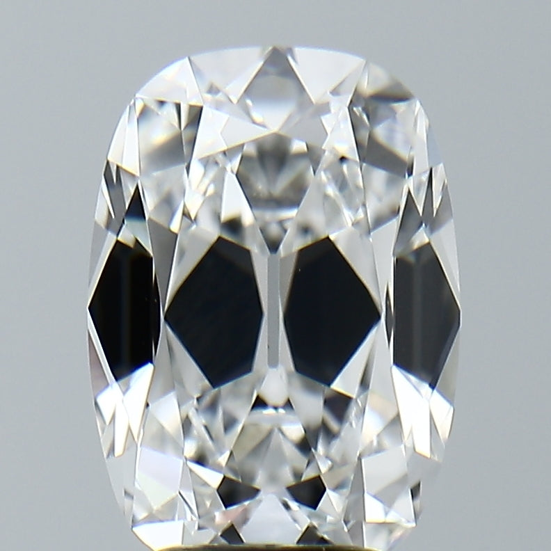 Lab-Grown 3.72 Carat Antique Cushion Cut Diamond color E Clarity VVS2, precious stones, engagement diamonds