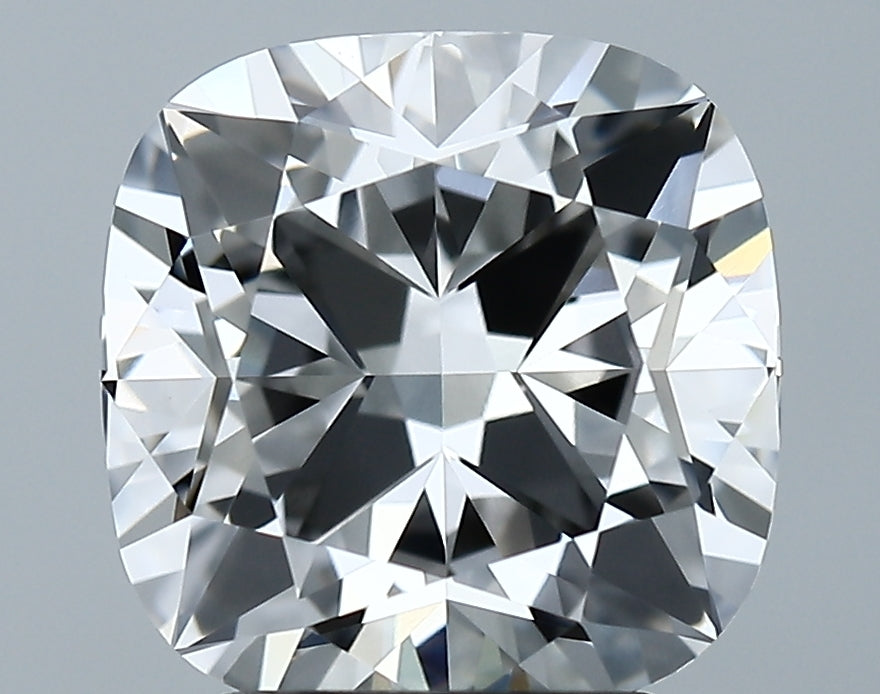 Lab-Grown 3.08 Carat Cushion Modified Brilliant Cut Diamond color G Clarity VVS2 With GIA Certificate, precious stones, engagement diamonds