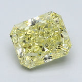 1.74 Carat Radiant Cut Diamond color FIY Clarity SI2, natural diamonds, precious stones, engagement diamonds