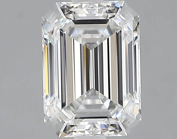 Lab-Grown 1.54 Carat Emerald Cut Diamond color E Clarity VVS2, precious stones, engagement diamonds