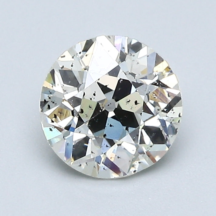 1.24 Carat Old European Cut Antique Natural Mined Diamond J Color I1 Clarity With GIA Certificate, natural diamonds, precious stones, engagement diamonds