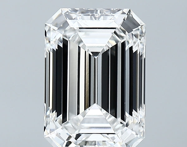 Lab-Grown 3.17 Carat Emerald Cut Diamond color E Clarity VS1 With GIA Certificate, precious stones, engagement diamonds