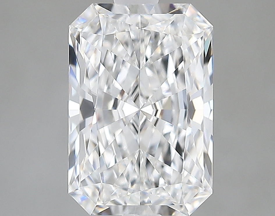 Lab-Grown 2.07 Carat Radiant Cut Diamond color E Clarity VVS2 With GIA Certificate, precious stones, engagement diamonds