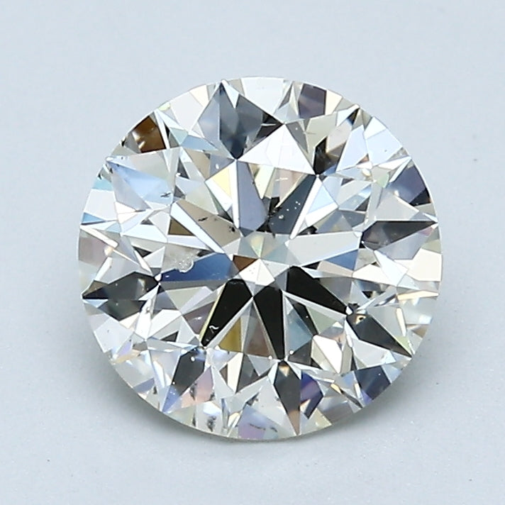 GIA Certified 1.71 Carat Round Brilliant Diamond K-SI1 Loose Natural, natural diamonds, precious stones, engagement diamonds