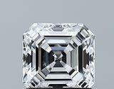 Lab-Grown 1.23 Carat Asscher Cut Diamond color D Clarity VS1 With GIA Certificate, precious stones, engagement diamonds