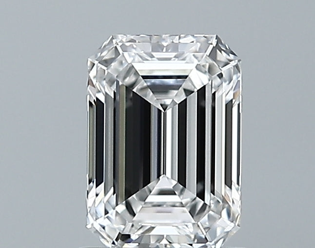 Lab-Grown 0.95 Carat Emerald Cut Diamond color E Clarity VS2, precious stones, engagement diamonds