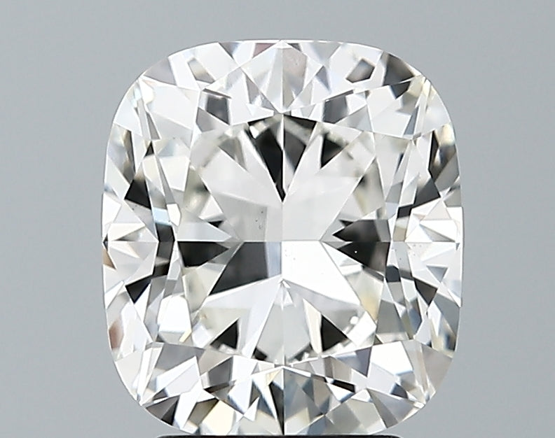 Lab-Grown 2.77 Carat Cushion Modified Brilliant Cut Diamond color I Clarity VS1 With GIA Certificate, precious stones, engagement diamonds
