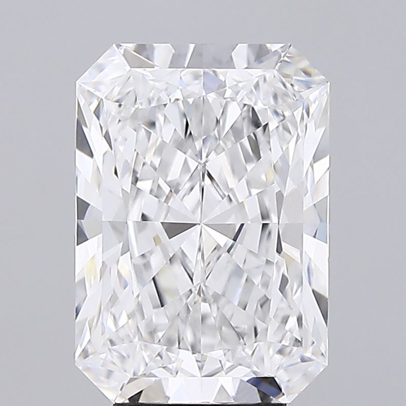 Lab-Grown 5.29 Carat Radiant Cut Diamond color E Clarity VVS2 With GIA Certificate, precious stones, engagement diamonds