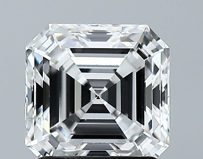 Lab-Grown 1.79 Carat Asscher Cut Diamond color E Clarity VVS1 With GIA Certificate, precious stones, engagement diamonds