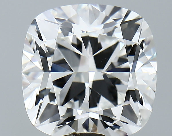 Lab-Grown 5.22 Carat Square Cushion Cut Diamond color E Clarity VVS2, precious stones, engagement diamonds