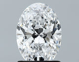 Lab-Grown 1.26 Carat Oval Shape Diamond color D Clarity VVS1 With GIA Certificate, precious stones, engagement diamonds