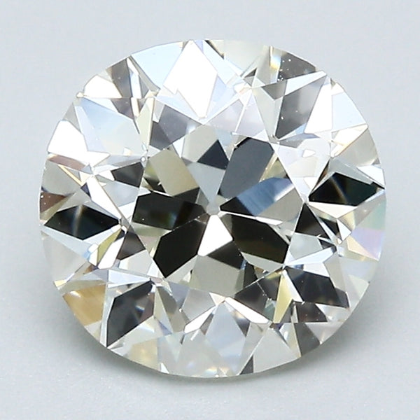 2.17 Carat Old European Cut Vintage Natural Mined Diamond L Color VS2 Clarity With GIA Certificate, natural diamonds, precious stones, engagement diamonds