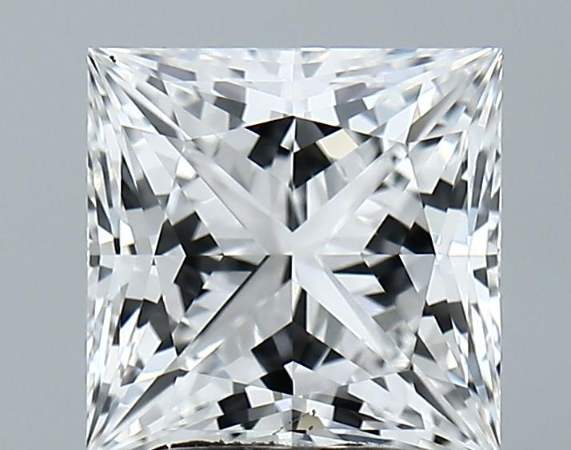 Lab-Grown 2.84 Carat Princess Cut Diamond color D Clarity VVS2, precious stones, engagement diamonds