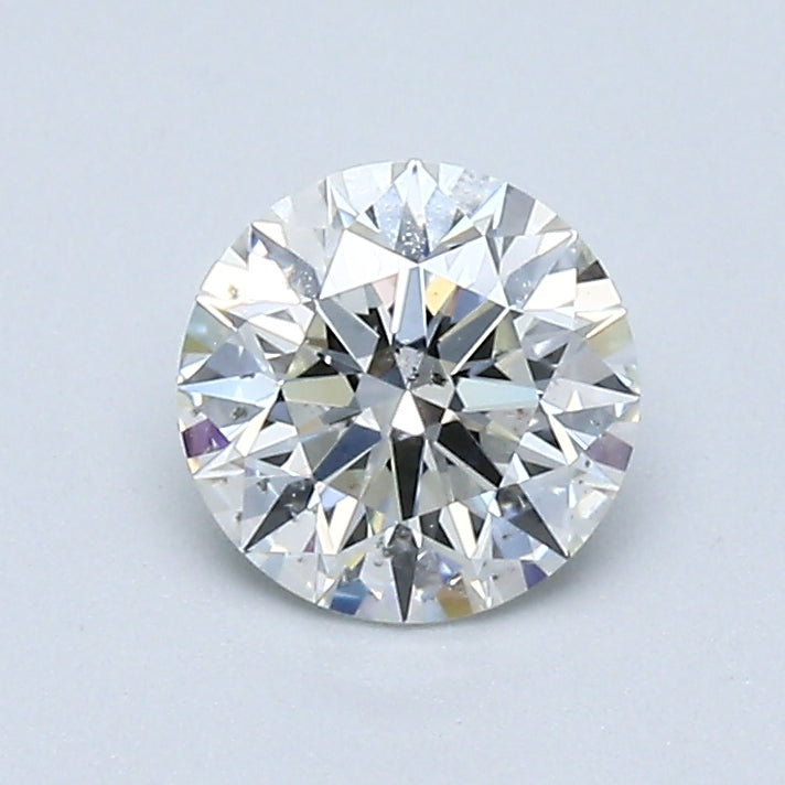 0.76 Carat Round Brilliant Natural Mined Diamond H Color SI1 Clarity With GIA Certificate, natural diamonds, precious stones, engagement diamonds