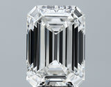 Lab-Grown 4.54 Carat Emerald Cut Diamond color F Clarity VVS2, precious stones, engagement diamonds