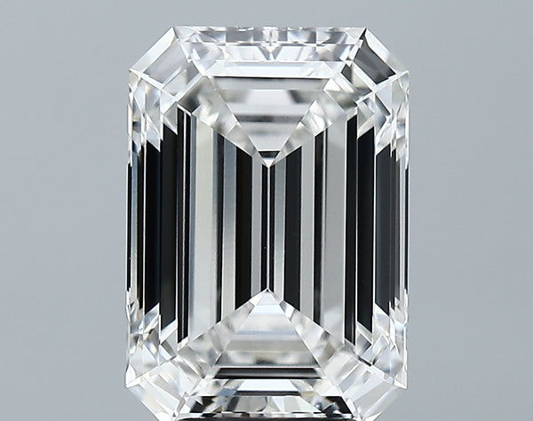 Lab-Grown 4.54 Carat Emerald Cut Diamond color F Clarity VVS2, precious stones, engagement diamonds