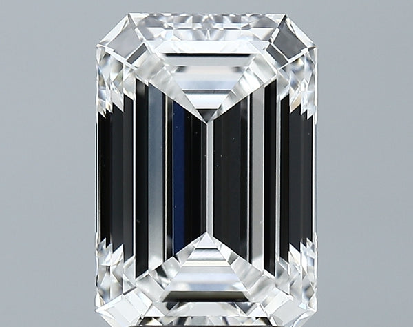 Lab-Grown 3.93 Carat Emerald Cut Diamond color F Clarity VVS2 With GIA Certificate, precious stones, engagement diamonds