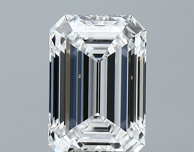 Lab-Grown 2.79 Carat Emerald Cut Diamond color E Clarity VVS2 With GIA Certificate, precious stones, engagement diamonds