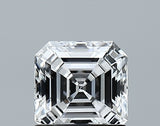 Lab-Grown 1.00 Carat Asscher Cut Diamond color D Clarity VVS2 With GIA Certificate, precious stones, engagement diamonds