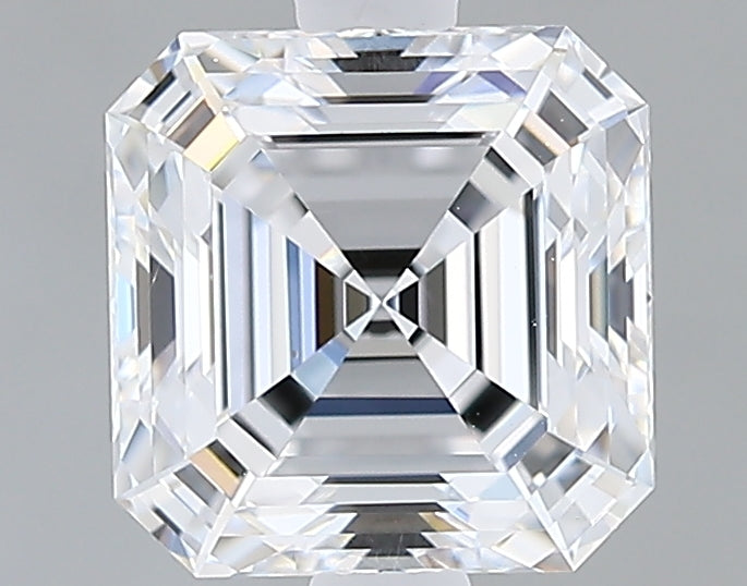 Lab-Grown 1.50 Carat Asscher Cut Diamond color D Clarity VS1 With GIA Certificate, precious stones, engagement diamonds