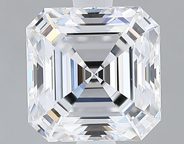 Lab-Grown 1.50 Carat Asscher Cut Diamond color D Clarity VS1 With GIA Certificate, precious stones, engagement diamonds