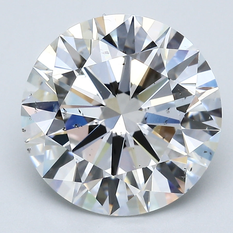 5.70 Carat Round Brilliant Natural Mined Diamond E Color SI2 Clarity With GIA Certificate, natural diamonds, precious stones, engagement diamonds