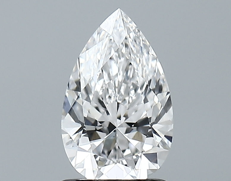 Lab-Grown 1.04 Carat Pear Shape Diamond color D Clarity VVS1 With GIA Certificate, precious stones, engagement diamonds