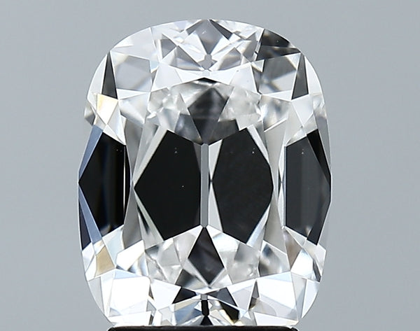 Lab-Grown 3.04 Carat Antique Cushion Cut Diamond color E Clarity VS1 With GIA Certificate, precious stones, engagement diamonds