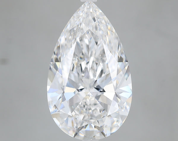 Lab-Grown 6.55 Carat Pear Shape Diamond color E Clarity VS1 With GIA Certificate, precious stones, engagement diamonds