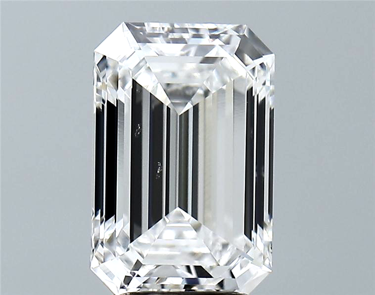 Lab-Grown 3.13 Carat Emerald Cut Diamond color E Clarity VS1 With GIA Certificate, precious stones, engagement diamonds