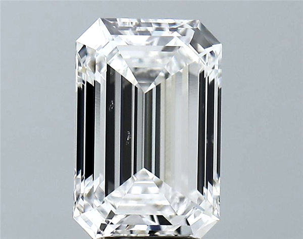 Lab-Grown 3.13 Carat Emerald Cut Diamond color E Clarity VS1 With GIA Certificate, precious stones, engagement diamonds