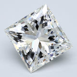 7.52 Carat Princess Cut Diamond color J Clarity SI1, natural diamonds, precious stones, engagement diamonds