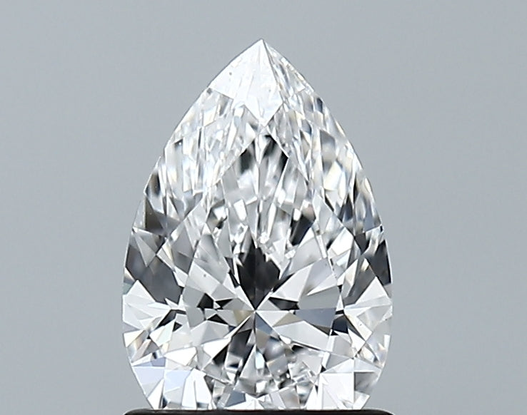 Lab-Grown 1.01 Carat Pear Shape Diamond color D Clarity VVS1 With GIA Certificate, precious stones, engagement diamonds