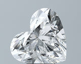 Lab-Grown 3.27 Carat Heart Shape Diamond color D Clarity VS1, precious stones, engagement diamonds