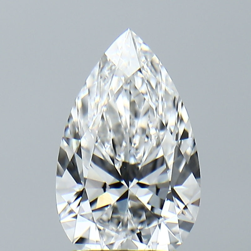 Lab-Grown 2.00 Carat Pear Shape Diamond color E Clarity VS1, precious stones, engagement diamonds