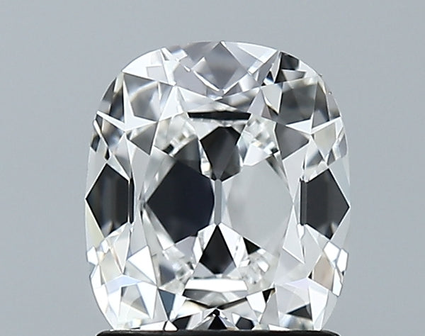 Lab-Grown 1.51 Carat Antique Cushion Cut Diamond color F Clarity VS1 With GIA Certificate, precious stones, engagement diamonds