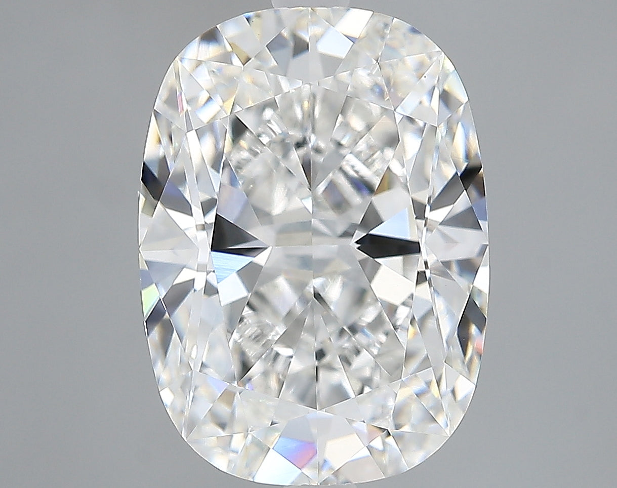 Lab-Grown 4.40 Carat Cushion Brilliant Diamond color E Clarity VVS2, precious stones, engagement diamonds