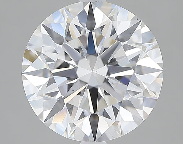 Lab-Grown 4.04 Carat Round Brilliant Diamond color E Clarity VS2 With GIA Certificate, precious stones, engagement diamonds