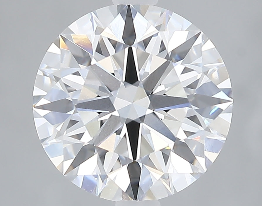 Lab-Grown 2.81 Carat Round Brilliant Diamond color E Clarity VVS2 With GIA Certificate, precious stones, engagement diamonds
