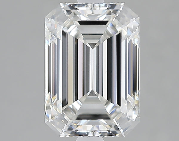 Lab-Grown 3.11 Carat Emerald Cut Diamond color H Clarity VS1 With GIA Certificate, precious stones, engagement diamonds