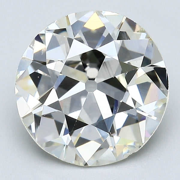 3.05 Carat Old European Cut Diamond color L Clarity VS1, natural diamonds, precious stones, engagement diamonds
