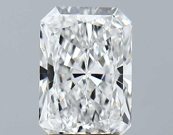 Lab-Grown 2.18 Carat Radiant Cut Diamond color E Clarity VVS2, precious stones, engagement diamonds