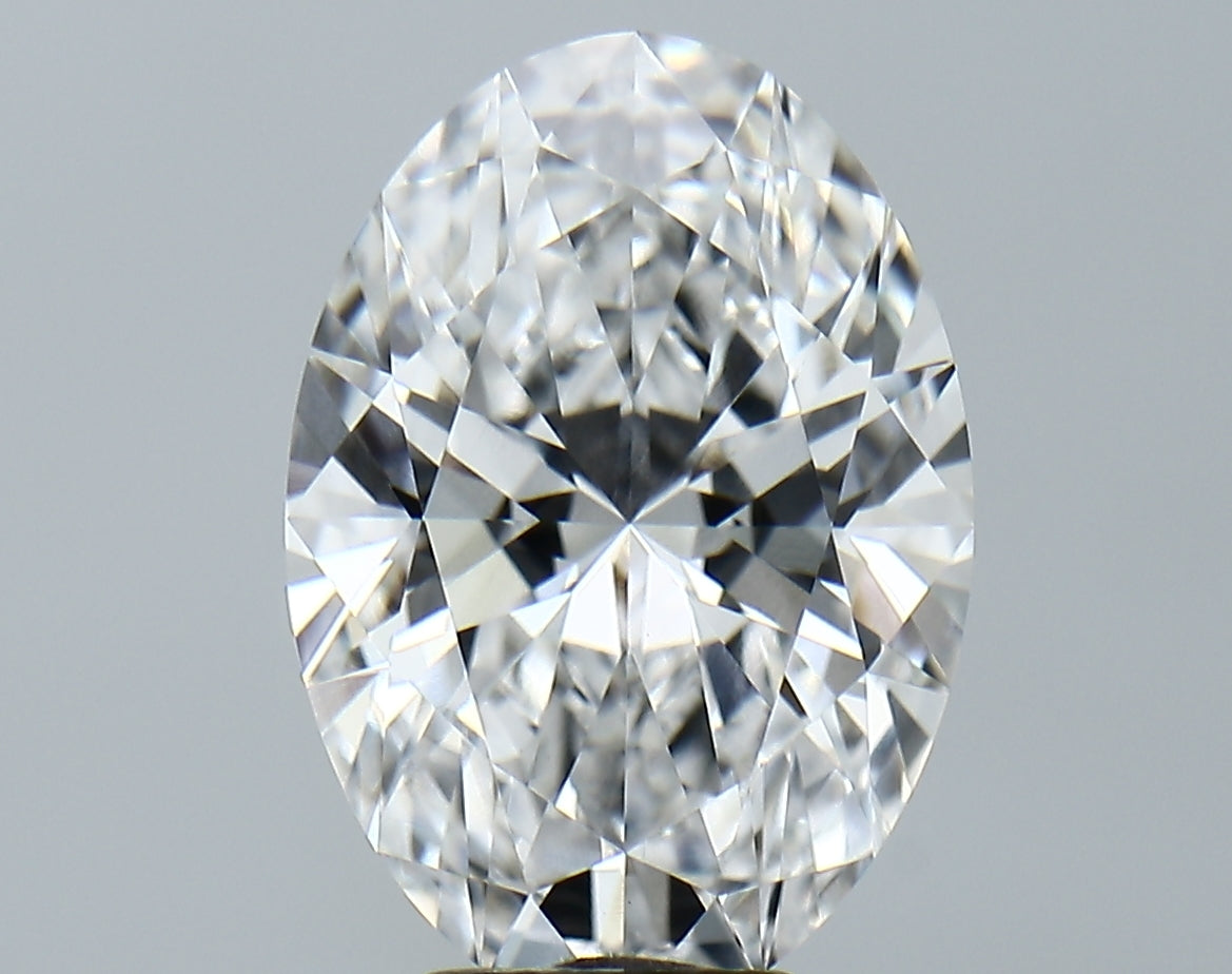 Lab-Grown 5.10 Carat Oval Shape Diamond color E Clarity VS1 With GIA Certificate, precious stones, engagement diamonds