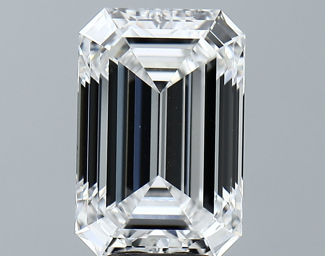 Lab-Grown 5.14 Carat Emerald Cut Diamond color E Clarity VS1 With GIA Certificate, precious stones, engagement diamonds